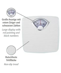 Wenko Personenwaage Mechanisch In Weiß 25 Wenko Personenwaage Mechanisch In Weiß -Relaxdays Verkaufsshop wenko personenwaage mechanisch in weiss 9