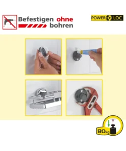 Wenko Power-Loc® Handtuchring Laceno In Chrom 16 Wenko Power-Loc® Handtuchring Laceno In Chrom -Relaxdays Verkaufsshop wenko power loc r handtuchring laceno in chrom 4