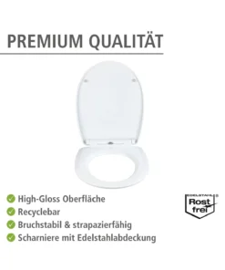 Wenko Premium WC-Sitz Beach High Gloss In Mehrfarbig -Relaxdays Verkaufsshop wenko premium wc sitz beach high gloss in mehrfarbig 16