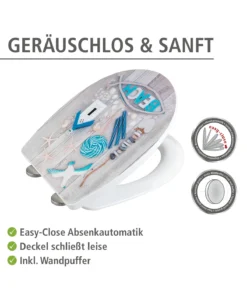 Wenko Premium WC-Sitz Beach High Gloss In Mehrfarbig -Relaxdays Verkaufsshop wenko premium wc sitz beach high gloss in mehrfarbig 17