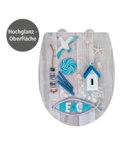 Wenko Premium WC-Sitz Beach High Gloss In Mehrfarbig -Relaxdays Verkaufsshop wenko premium wc sitz beach high gloss in mehrfarbig 18