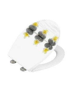 Wenko Premium WC-Sitz Hochglanz Acryl Stones With Flower In Mehrfarbig -Relaxdays Verkaufsshop wenko premium wc sitz hochglanz acryl stones with flower in mehrfarbig 2
