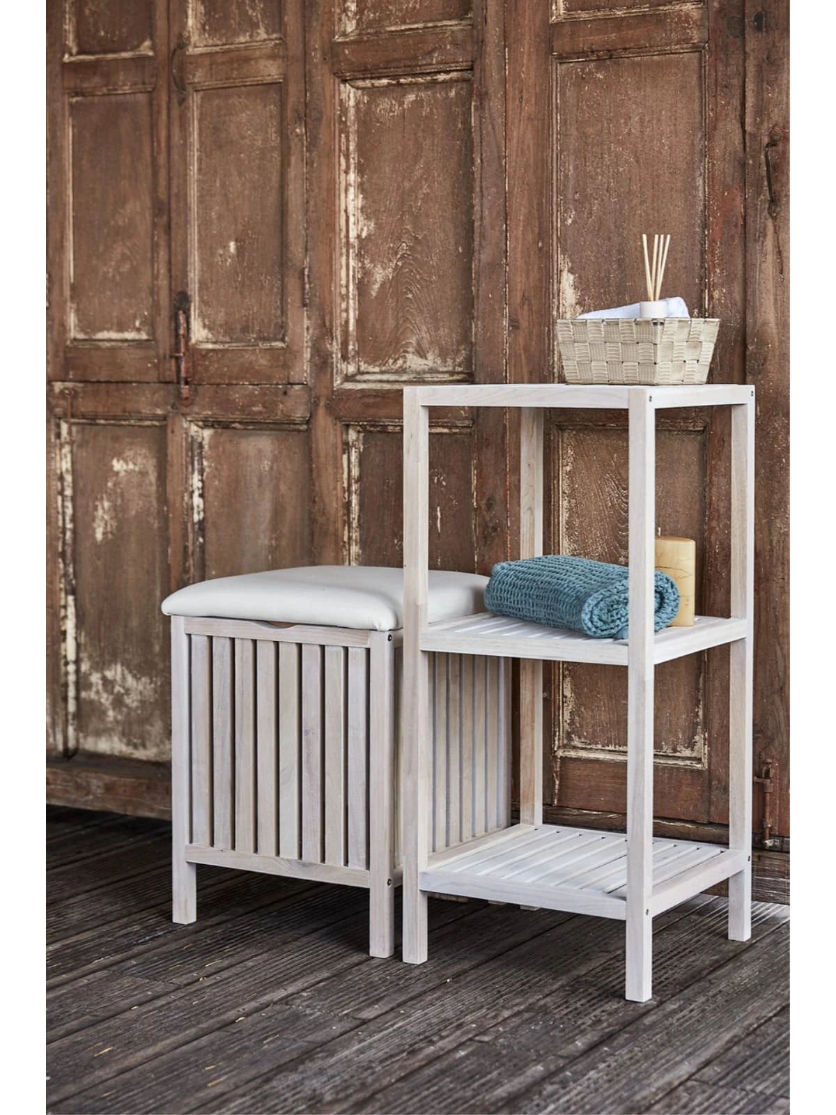 Wenko Regal Norway Mit 3 Böden Natur Weiß In Weiß 17 Wenko Regal Norway Mit 3 Böden Natur Weiß In Weiß – Bild 17