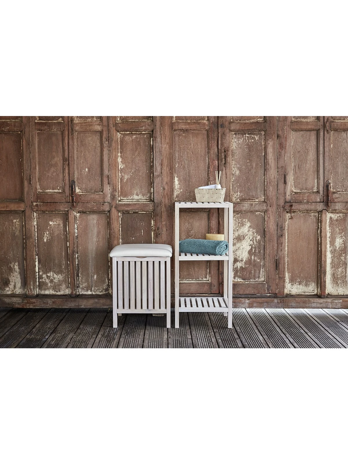 Wenko Regal Norway Mit 3 Böden Natur Weiß In Weiß 9 Wenko Regal Norway Mit 3 Böden Natur Weiß In Weiß – Bild 9