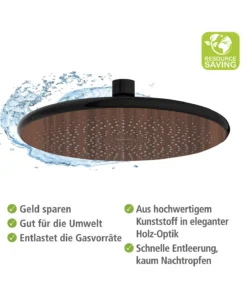 Wenko Regenduschkopf Watersaving Wood In Braun 36 Wenko Regenduschkopf Watersaving Wood In Braun -Relaxdays Verkaufsshop wenko regenduschkopf watersaving wood in braun 14