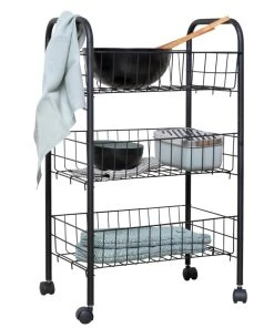 Wenko Rollwagen Florenz Mit 3 Ablagen Schwarz In Schwarz 18 Wenko Rollwagen Florenz Mit 3 Ablagen Schwarz In Schwarz -Relaxdays Verkaufsshop wenko rollwagen florenz mit 3 ablagen schwarz in schwarz 6