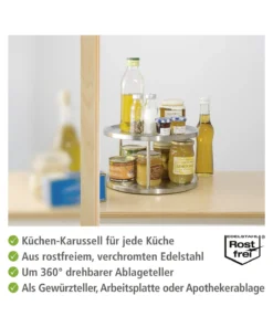 Wenko Schrankrondell Duo Edelstahl In Silber 19 Wenko Schrankrondell Duo Edelstahl In Silber -Relaxdays Verkaufsshop wenko schrankrondell duo edelstahl in silber 7