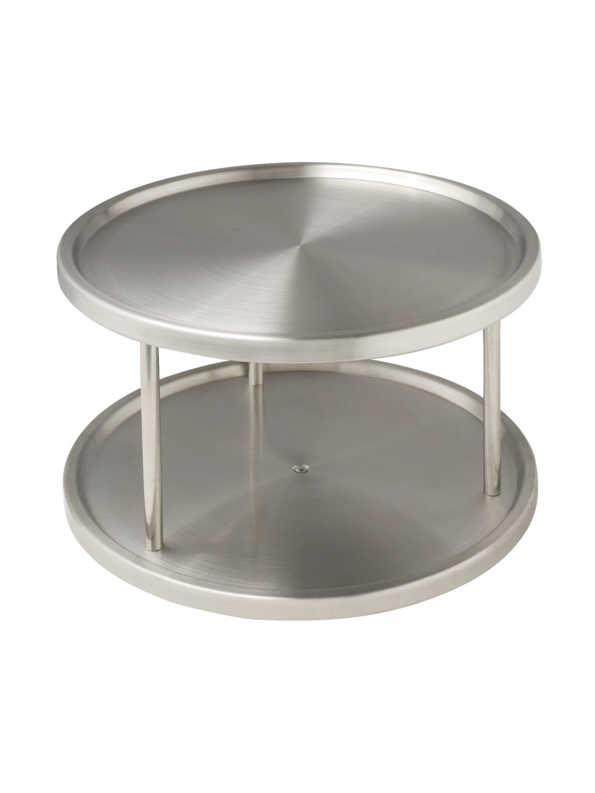 Wenko Schrankrondell Duo Edelstahl In Silber 1 Wenko Schrankrondell Duo Edelstahl In Silber