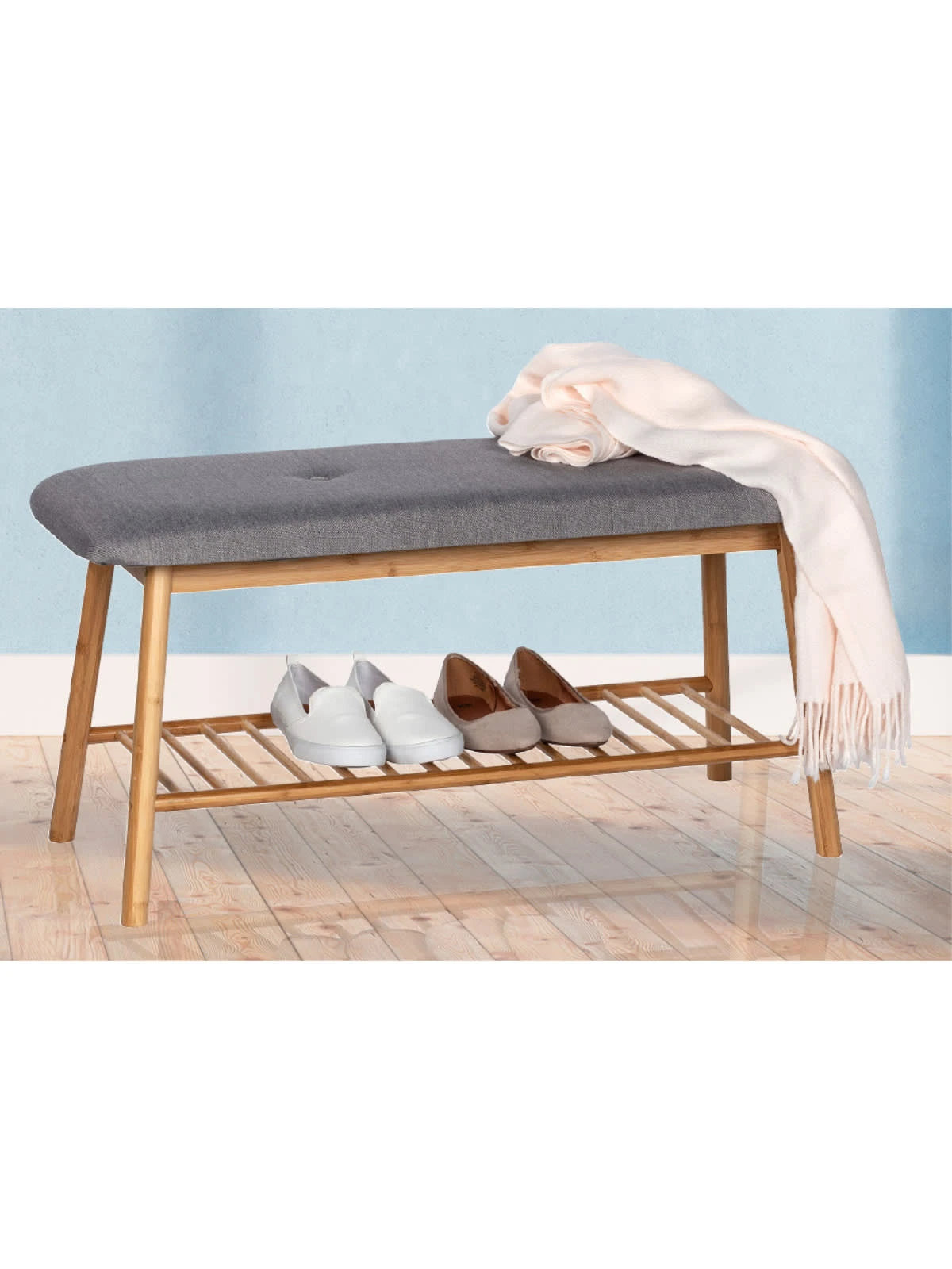 Wenko Schuhbank Aus Bambus Mit Sitzpolster Bahari In Braun 27 Wenko Schuhbank Aus Bambus Mit Sitzpolster Bahari In Braun – Bild 27