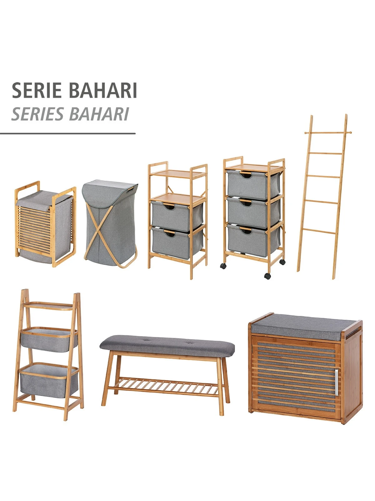 Wenko Schuhbank Aus Bambus Mit Sitzpolster Bahari In Braun 5 Wenko Schuhbank Aus Bambus Mit Sitzpolster Bahari In Braun – Bild 5