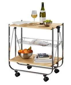 Wenko Servierwagen Dinett Deluxe Ahorn In Beige 9 Wenko Servierwagen Dinett Deluxe Ahorn In Beige -Relaxdays Verkaufsshop wenko servierwagen dinett deluxe ahorn in beige 3