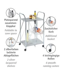Wenko Servierwagen Sunny Silber In Silber 24 Wenko Servierwagen Sunny Silber In Silber -Relaxdays Verkaufsshop wenko servierwagen sunny silber in silber 2