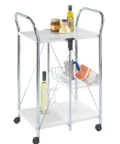 Wenko Servierwagen Sunny Weiß In Weiß