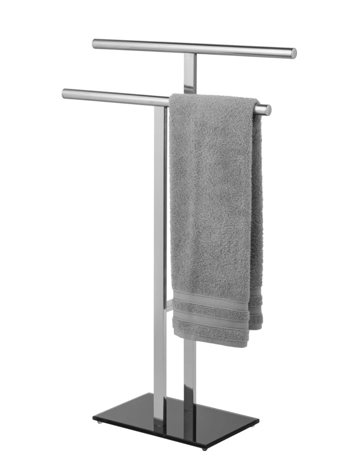 Wenko Stand Handtuchhalter T-Form Lava In Glänzend 1 Wenko Stand Handtuchhalter T-Form Lava In Glänzend