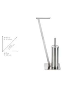 Wenko Stand WC-Garnitur Lirio Edelstahl Matt In Satiniert -Relaxdays Verkaufsshop wenko stand wc garnitur lirio edelstahl matt in satiniert 8