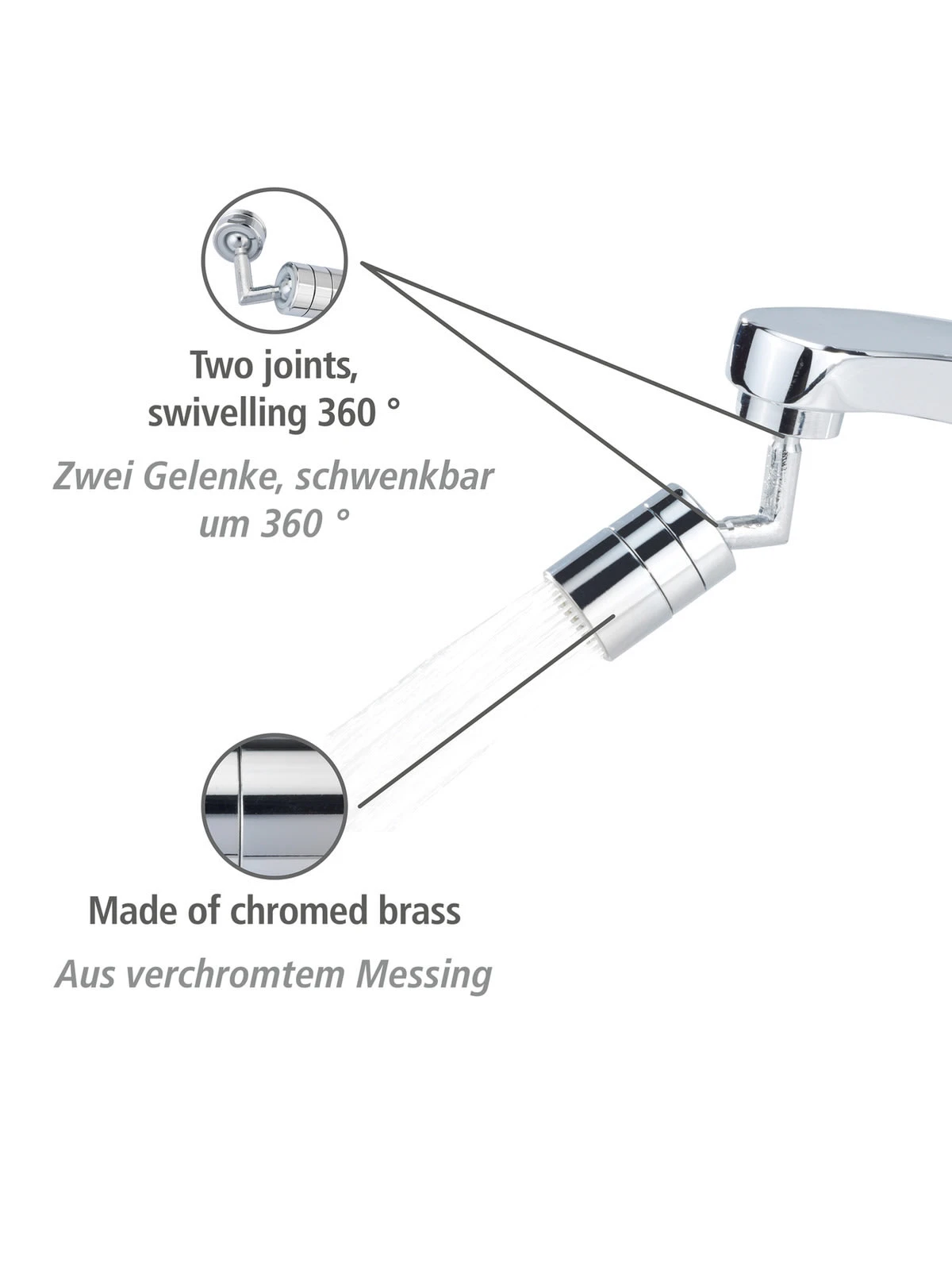 Wenko Strahlregler In Chrom 3 Wenko Strahlregler In Chrom – Bild 3
