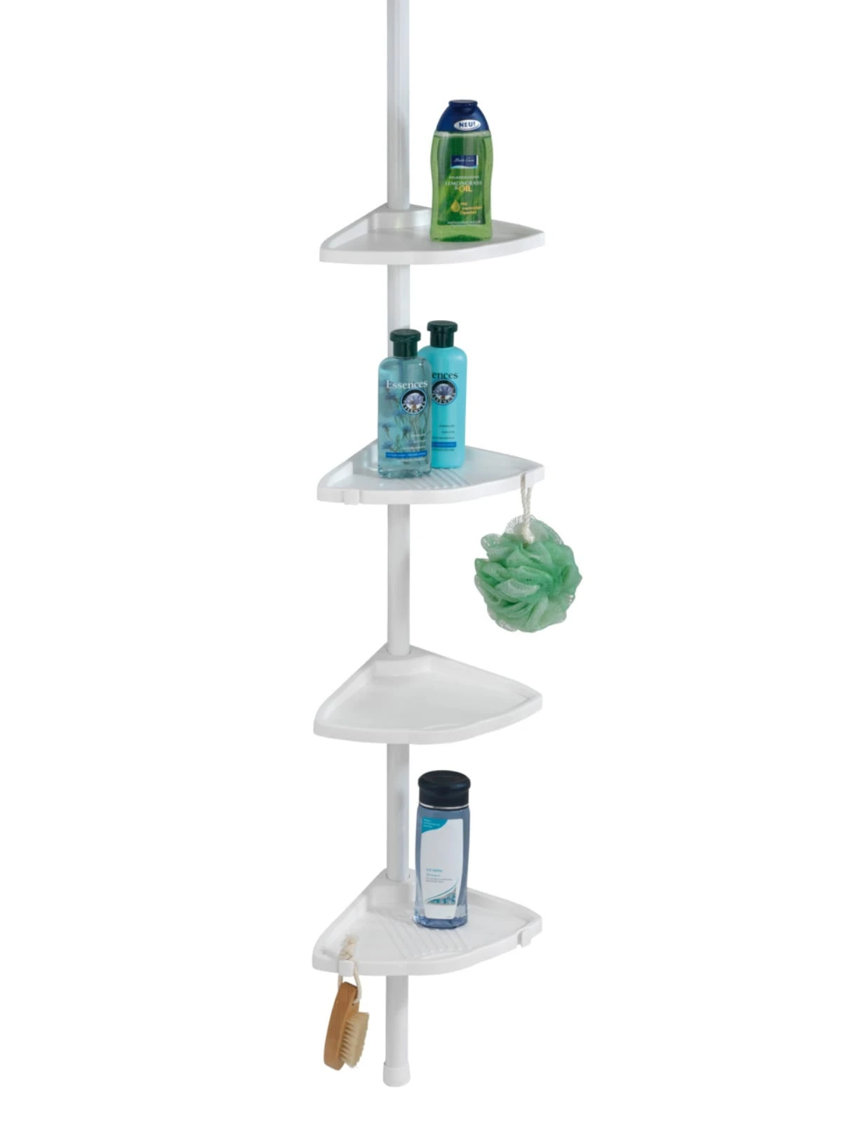 Wenko Teleskop Duschecke Compact Weiß In Weiß 12 Wenko Teleskop Duschecke Compact Weiß In Weiß – Bild 12