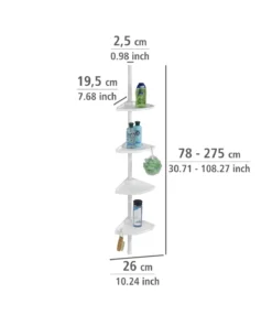 Wenko Teleskop Duschecke Compact Weiß In Weiß 35 Wenko Teleskop Duschecke Compact Weiß In Weiß -Relaxdays Verkaufsshop wenko teleskop duschecke compact weiss in weiss 15