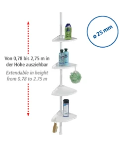 Wenko Teleskop Duschecke Compact Weiß In Weiß 22 Wenko Teleskop Duschecke Compact Weiß In Weiß -Relaxdays Verkaufsshop wenko teleskop duschecke compact weiss in weiss 2