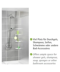 Wenko Teleskop Duschecke Compact Weiß In Weiß 24 Wenko Teleskop Duschecke Compact Weiß In Weiß -Relaxdays Verkaufsshop wenko teleskop duschecke compact weiss in weiss 4