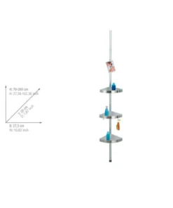 Wenko Teleskop Duschecke Premium In Silber -Relaxdays Verkaufsshop wenko teleskop duschecke premium in silber 14