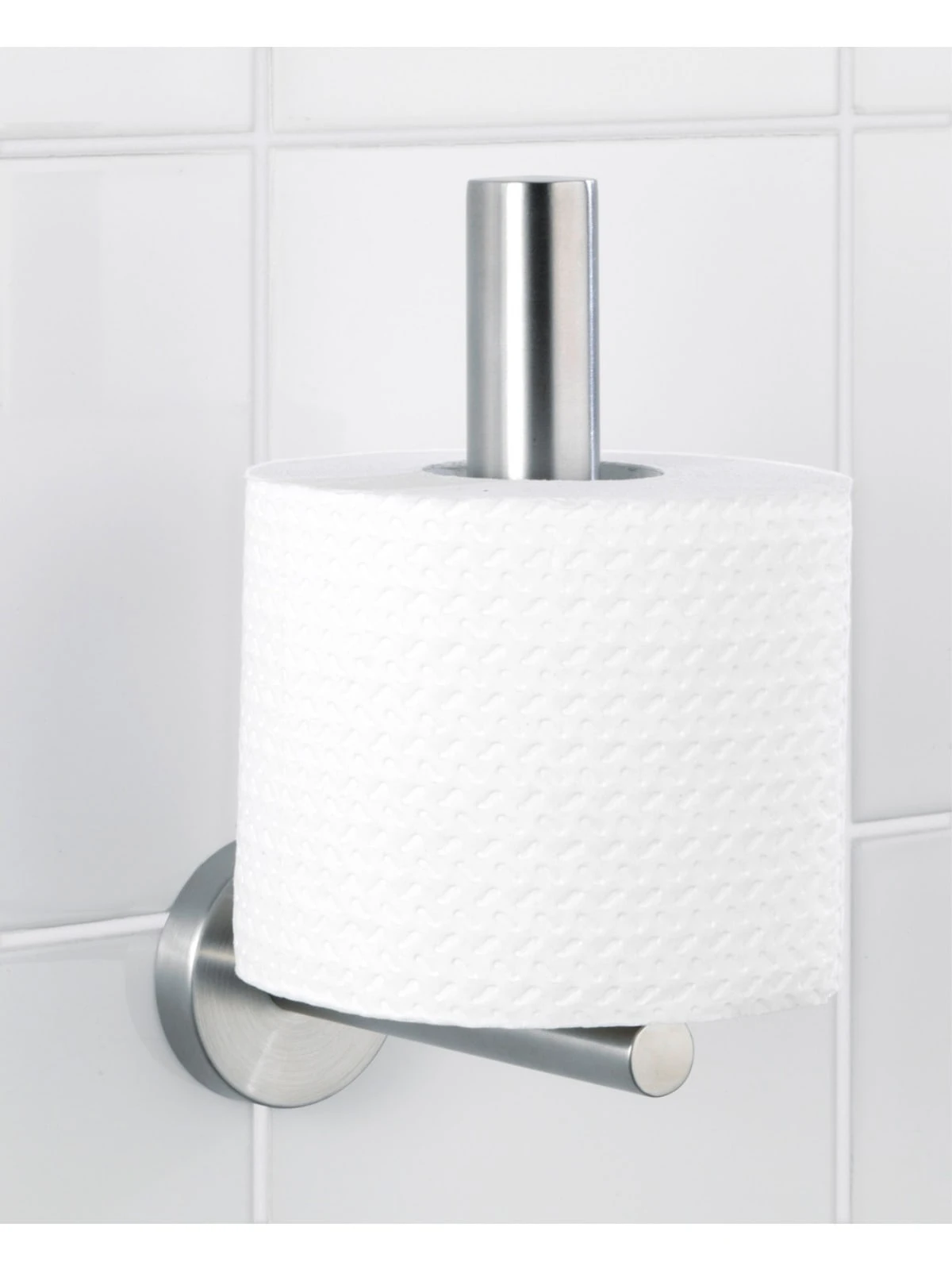 Wenko Toilettenpapier-Ersatzrollenhalter Bosio Edelstahl Matt In Matt 7 Wenko Toilettenpapier-Ersatzrollenhalter Bosio Edelstahl Matt In Matt – Bild 7