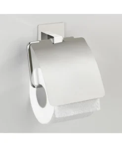 Wenko Turbo-Loc® Edelstahl Toilettenpapierhalter Mit Deckel Quadro In Chrom -Relaxdays Verkaufsshop wenko turbo loc r edelstahl toilettenpapierhalter mit deckel quadro in chrom 14