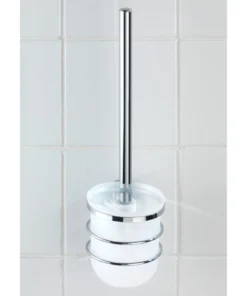 Wenko Turbo-Loc® Edelstahl WC-Garnitur In Glänzend -Relaxdays Verkaufsshop wenko turbo loc r edelstahl wc garnitur in glanzend 17