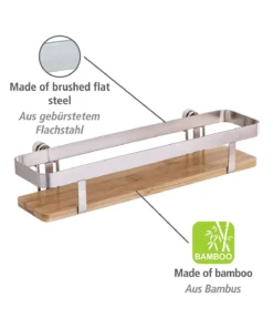 Wenko Turbo-Loc® Gewürzregal Premium In Silber -Relaxdays Verkaufsshop wenko turbo loc r gewurzregal premium in silber 2