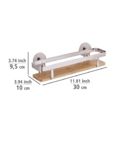 Wenko Turbo-Loc® Gewürzregal Premium In Silber -Relaxdays Verkaufsshop wenko turbo loc r gewurzregal premium in silber 4