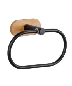 Wenko Turbo-Loc® Handtuchring Orea Bamboo In Schwarz -Relaxdays Verkaufsshop wenko turbo loc r handtuchring orea bamboo in schwarz 10