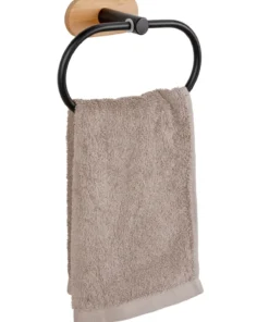 Wenko Turbo-Loc® Handtuchring Orea Bamboo In Schwarz -Relaxdays Verkaufsshop wenko turbo loc r handtuchring orea bamboo in schwarz 13