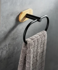 Wenko Turbo-Loc® Handtuchring Orea Bamboo In Schwarz -Relaxdays Verkaufsshop wenko turbo loc r handtuchring orea bamboo in schwarz 15