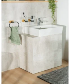 Wenko Turbo-Loc® Handtuchring Orea Bamboo In Schwarz -Relaxdays Verkaufsshop wenko turbo loc r handtuchring orea bamboo in schwarz 6