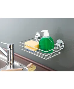 Wenko Turbo-Loc® Korb In Silber -Relaxdays Verkaufsshop wenko turbo loc r korb in silber 7