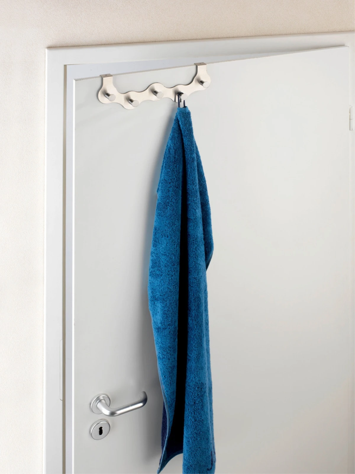 Wenko Türgarderobe Garda Edelstahl 3 Wenko Türgarderobe Garda Edelstahl – Bild 3