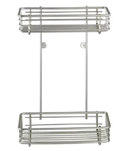 Wenko Universalablage Milano 2 Etagen Satiniert -Relaxdays Verkaufsshop wenko universalablage milano 2 etagen satiniert 11