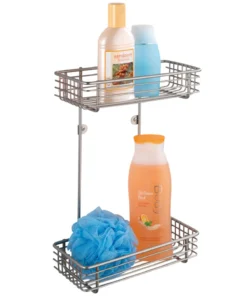 Wenko Universalablage Milano 2 Etagen Satiniert -Relaxdays Verkaufsshop wenko universalablage milano 2 etagen satiniert 12