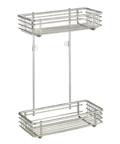 Wenko Universalablage Milano 2 Etagen Satiniert