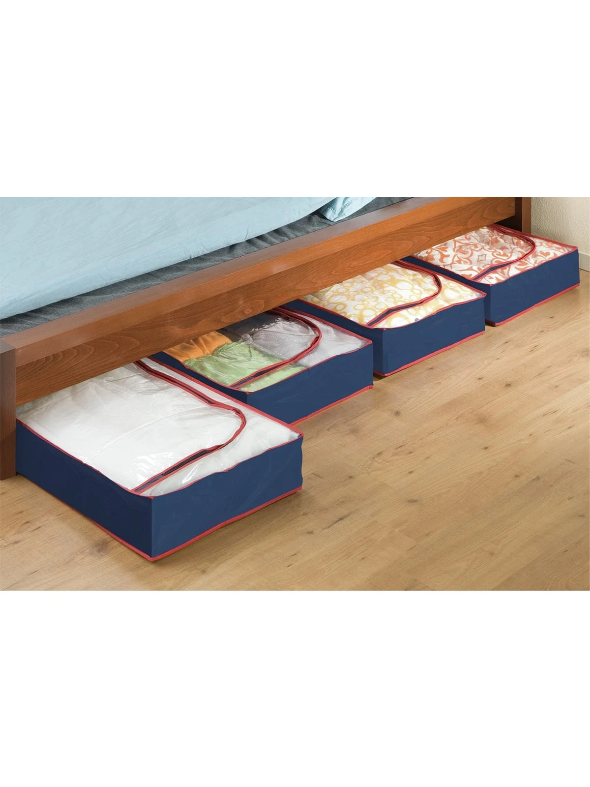 Wenko Unterbettkommode Blau-Rot 8er Set In Blau 12 Wenko Unterbettkommode Blau-Rot 8er Set In Blau – Bild 12