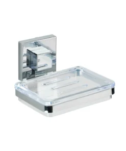 Wenko Vacuum-Loc® Seifenablage Quadro Edelstahl In Chrom