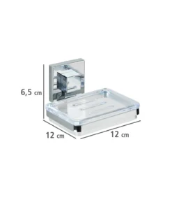 Wenko Vacuum-Loc® Seifenablage Quadro Edelstahl In Chrom -Relaxdays Verkaufsshop wenko vacuum loc r seifenablage quadro edelstahl in chrom 4