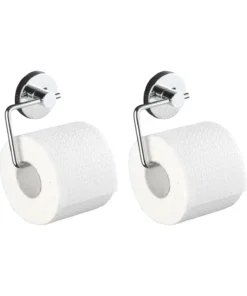 Wenko Vacuum-Loc® Toilettenpapierhalter Milazzo 2er Set In Chrom -Relaxdays Verkaufsshop wenko vacuum loc r toilettenpapierhalter milazzo 2er set in chrom 5