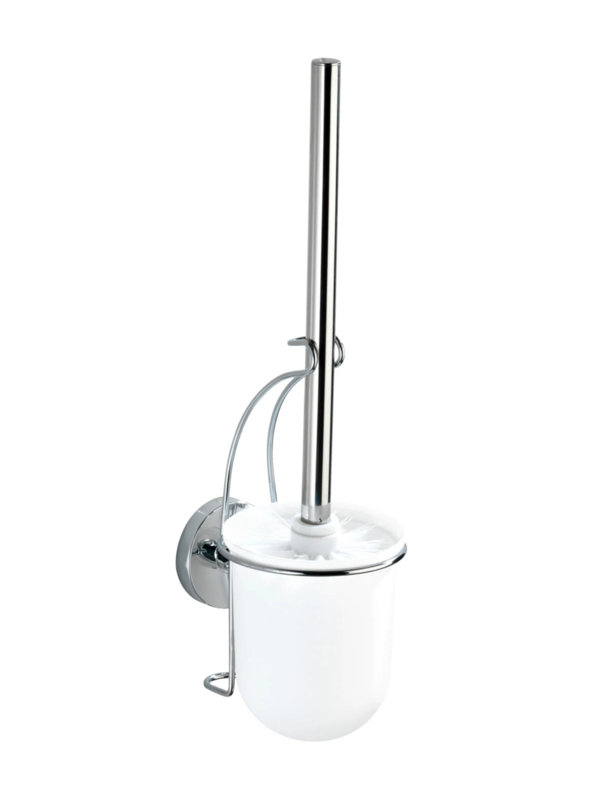 Wenko Vacuum-Loc® Wand WC-Garnitur Milazzo In Chrom 1 Wenko Vacuum-Loc® Wand WC-Garnitur Milazzo In Chrom