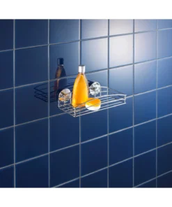 Wenko Vacuum-Loc® Wandablage 2er Set In Chrom -Relaxdays Verkaufsshop wenko vacuum loc r wandablage 2er set in chrom 8