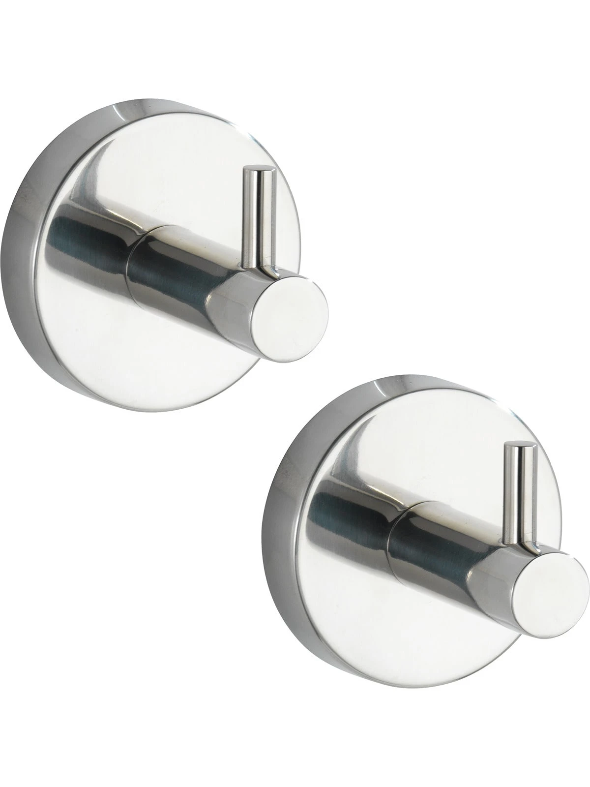 Wenko Wandhaken Uno Bosio Edelstahl Glänzend 2er Set In Glänzend 7 Wenko Wandhaken Uno Bosio Edelstahl Glänzend 2er Set In Glänzend – Bild 7