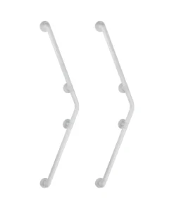 Wenko Wandhaltegriff Secura 67 X 67 Cm Weiß 2er Set In Weiß