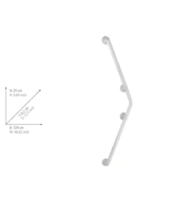 Wenko Wandhaltegriff Secura 67 X 67 Cm Weiß In Weiß -Relaxdays Verkaufsshop wenko wandhaltegriff secura 67 x 67 cm weiss in weiss 5