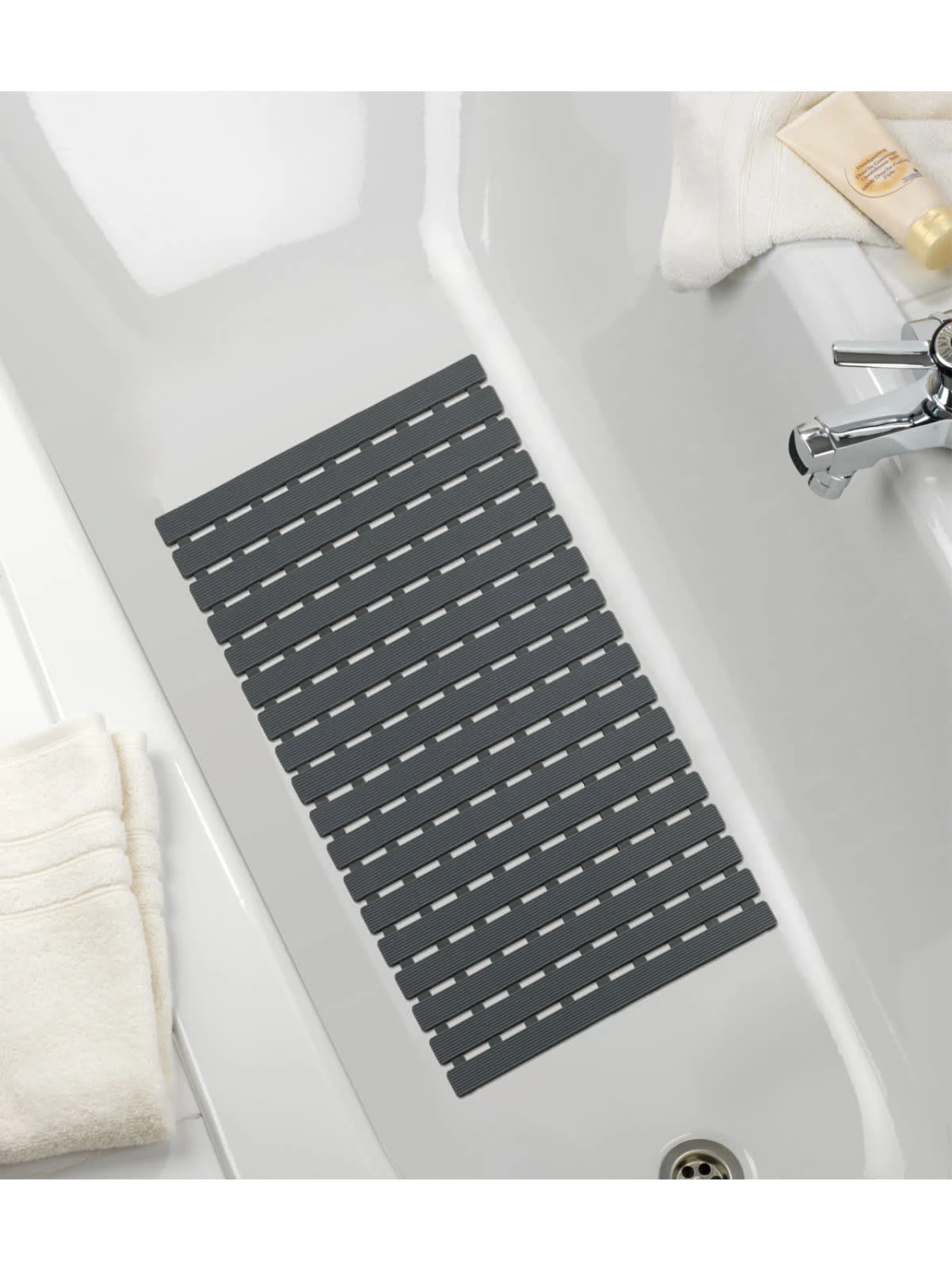 Wenko Wanneneinlage Arinos Grau In Grau 6 Wenko Wanneneinlage Arinos Grau In Grau – Bild 6