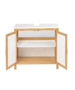 Wenko Waschbeckenunterschrank Finja In Natur -Relaxdays Verkaufsshop wenko waschbeckenunterschrank finja in natur 19